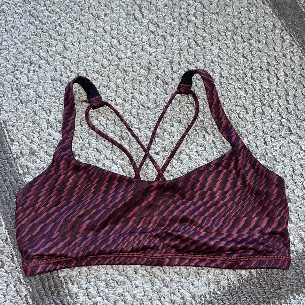 lululemon sports bra size 6